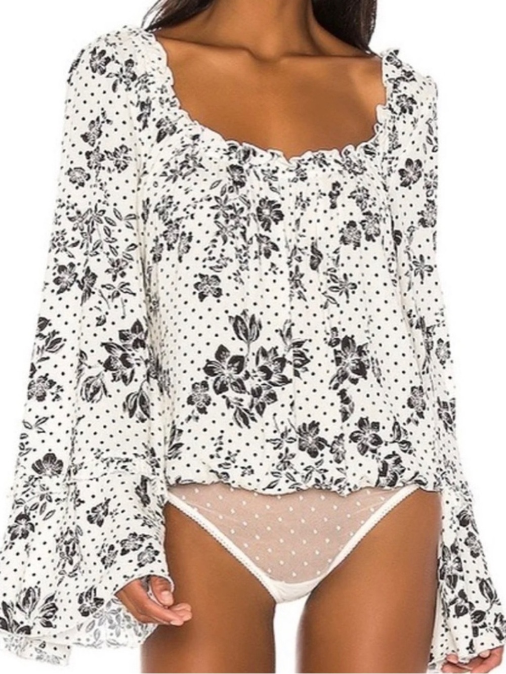 Free People Intimately One on One Date Bodysuit